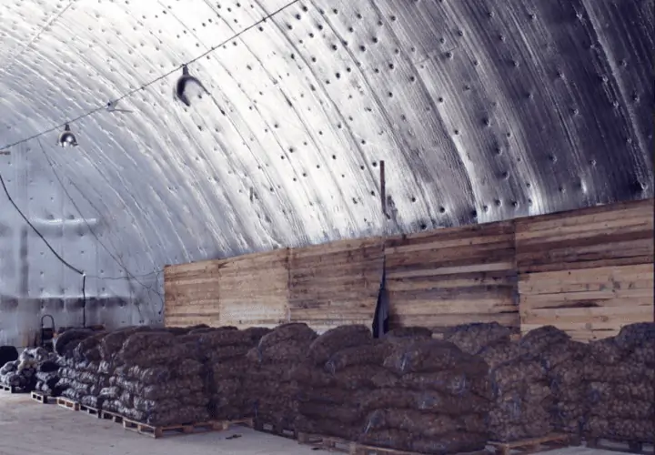 عازل حراري لعنابر البقوليات